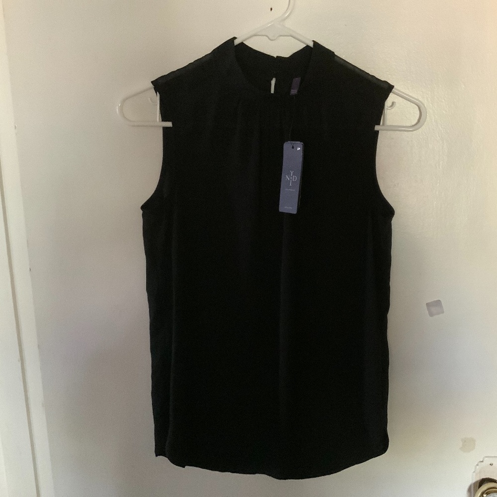 NWT NYDJ BLACK Tank Cami PXXS
